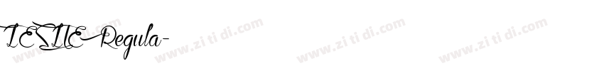 LESLIE Regula字体转换